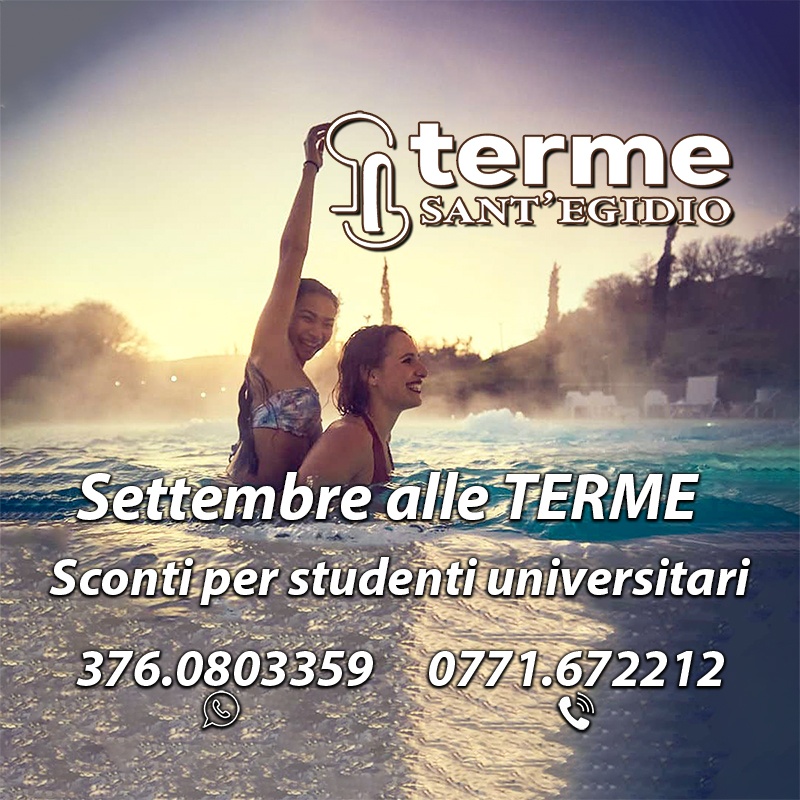 Studenti Universitari alle Terme